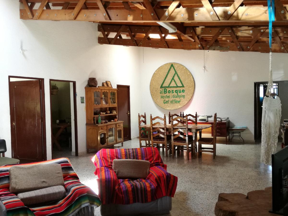 Al Bosque Hostel & Glamping Санта-Элена Экстерьер фото